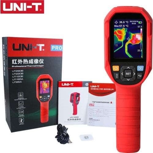 UNI-T-infrared thermal camera 10800 pixels UTi120B, thermographic, for repair, USB With IP65 protection level