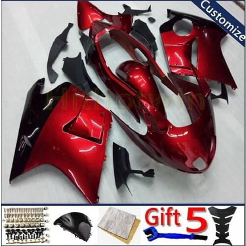 Body Kit motor panels For CBR1100XX 1997 1998 1999 2000 2001 2002 2003 CBR 1100XX motorcycle fairing Injection mold red