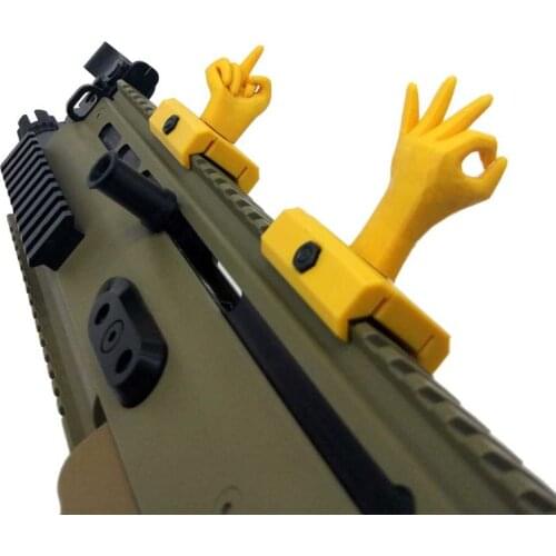 2021 New Novelty Sights For 21mm Wide Rail Mount Base Hunting Scope Mount Decoration