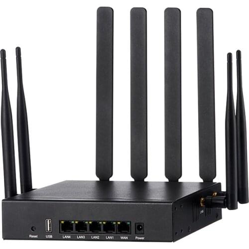 Industrial-levevl IPQ4019 IPQ4029 Dual band Gigabit 5G router cat12/16 4G lte Router Multi Sim Card