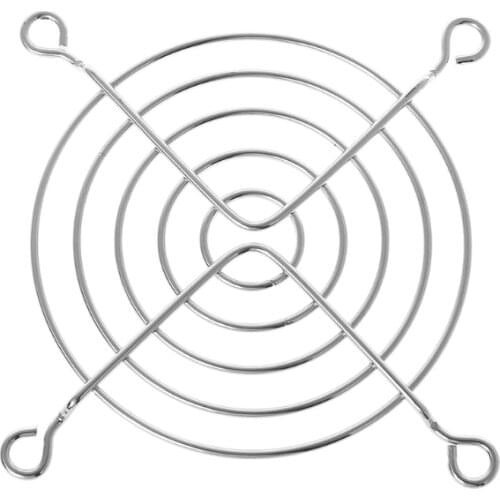 Fan Protection Net Grille 7cm Dia Iron Mesh Safety Grid For Computer Case Fans
