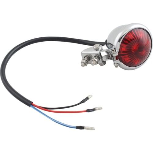 Motorcycle 12V LED Tail light Brake Running Light For Harley Yamaha Truimph ATVs Dirt Bike Chopper Cruiser Buggy Cafe Racer