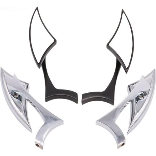 Motorcycle refitted Benda V road ghost fire cruise applicable to Harley crown prince car decorative mirror rearview mirror