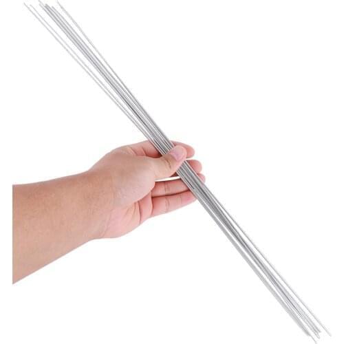 10pcs Easy Metal Aluminum Welding Rods Low Temperature Silver Soldering Brazing Rod 1.6mm 2mm No Need Solder Powder