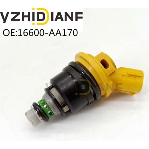 1x 16600 AA170 For Subaru- Sti WRX GC8 2005-2011 550cc Yellow Side Fuel Injectors nozzle 16600-AA170 16600AA170 Car Auto Parts