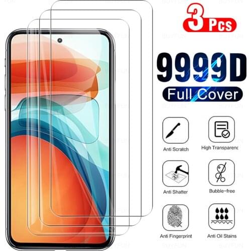 3PCS Full Cover Xiomi Poco X3 GT Case Tempered Glasses For Xiaomi Poco X3 PocoX3 GT Glas HD Screen Protectors Phone Cover Film