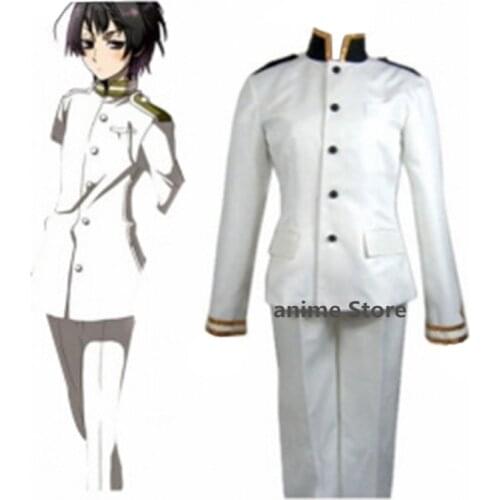 Anime Axis Powers Hetalia Cosplay Costume White Military Uniform Customize for adults and kids