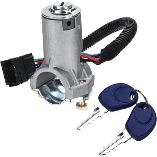 Car Ignition Switch Barrel Door Lock with 2 Keys for Iveco Daily 2006 2007 2008 2009 2010 2011 2012 A2996075 2996076