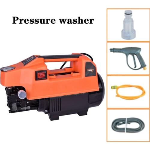 Household 220V portable portable electric high pressure cleaner industrial car washing machine washing machine