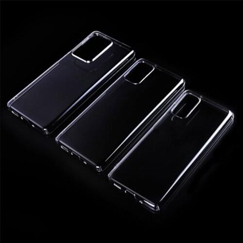 Hard PC Plastic Phone Case For Samsung Galaxy s20 21 plus uitra S8 9 10 E 5G 01 core note 20 Case Shockproof Clear Cover