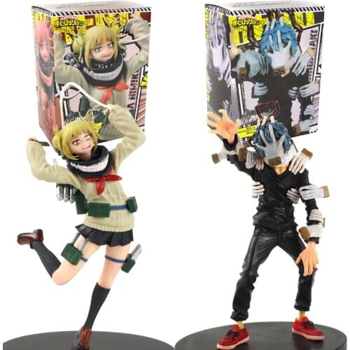 20cm My Hero Academia Figure Colosseum Tomura Shigaraki Himiko Toga Anime Collectible Model Toys