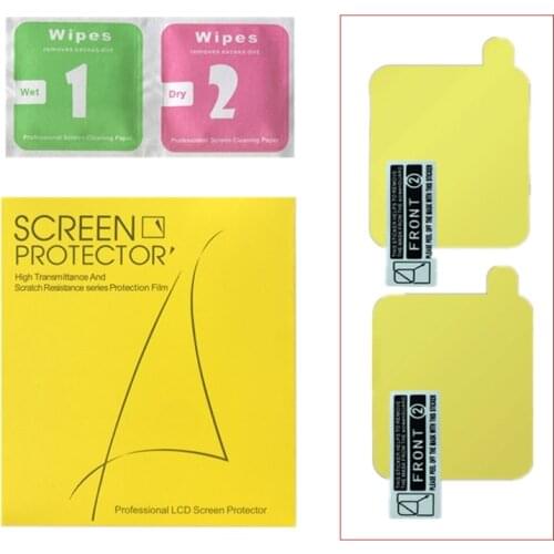 2Pcs Curved Full Cover Unthin Soft TPU Clear Protective Film For Hua-wei Honor ES Smart Watch Full Screen Protector Cover For