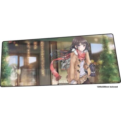Masamune-kuns Revenge mouse pad gamer Birthday 120x50cm notbook mouse mat gaming mousepad present pad mouse PC desk padmouse