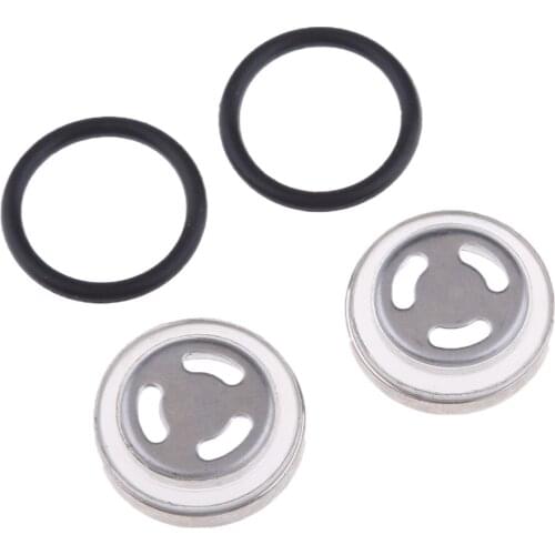 MagiDeal 4-Set Motorbike Brake Master Cylinder Reservoir Sight Mirror Gasket