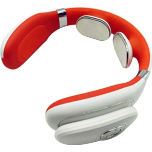 Neck Massage Heat Cordless Neck Guard Cervical Massager Hot Temperature Control Multi-Function Neck Shoulder Relaxer