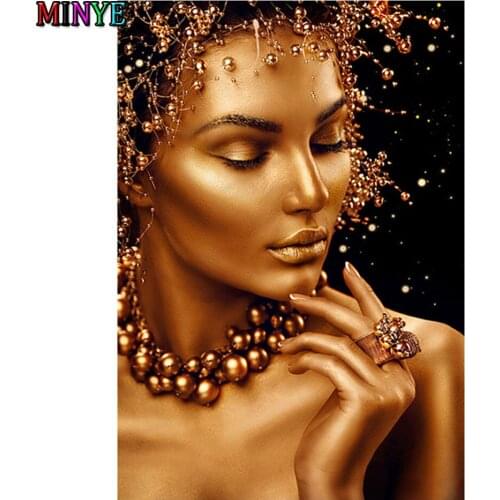 Картины девушек по номерам MINYE China At AliExpress