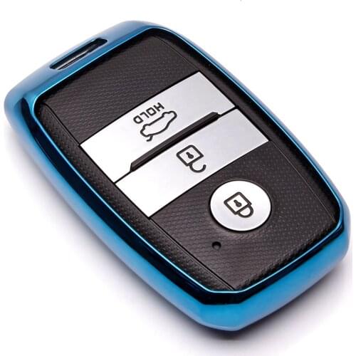 Fashion TPU Car Key Cover Case For Kia Rio Sportage Ceed Sorento Cerato Picanto K2 K3 K5 Key Shell Holder Anti-scratch Key Cover