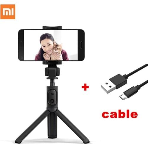 Xiaomi Handheld Mini Foldable Tripod 2 in 1 Monopod Selfie Stick Bluetooth Wireless Remote Control Shutter for Iphone phones