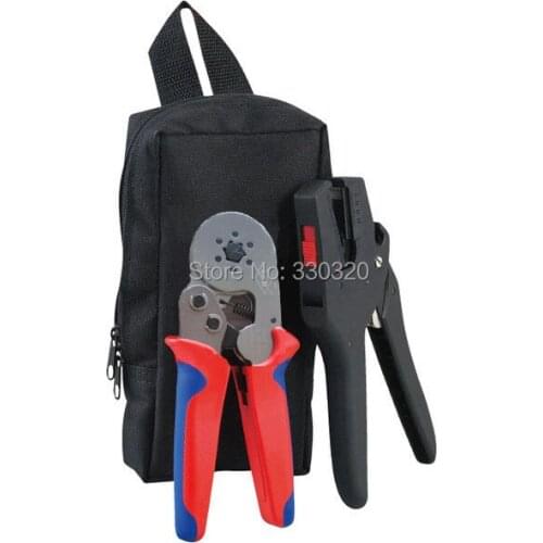 Mini crimping tool set,cable ferrules crimping tool,wire stripper,Combination tool kit
