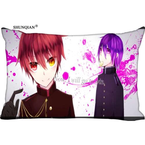 New Akashi Seijuurou Pillow Case Custom Wedding Pillowcase Cover Cases Gift Zippered Rectangle Pillow Case