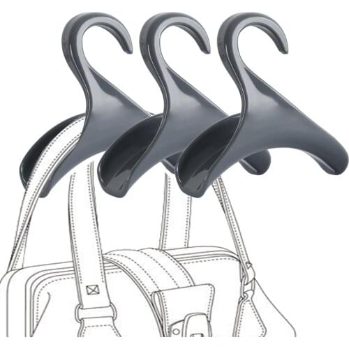 Purse Organizer Bag hanger Hook - handbag organizer - Over The Closet Rod Hanging Storage holder Rack for Storing and Organizing