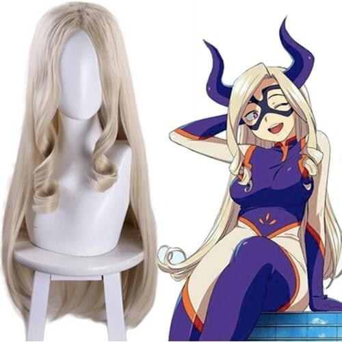 My Hero Academia Cosplay Wig Yuu Takeyama Cosplay Wig Heat Resistant Synthetic Boku No Hero Academia Mt. Lady Wigs Halloween