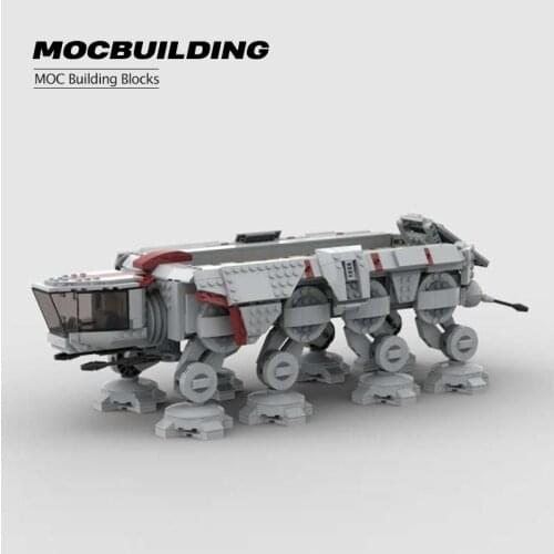Sapce War Weapon All Terrain Open Transport Republic Dropship AT-OT Walker Model Clone Wars Warship Building Blocks Kids Toys