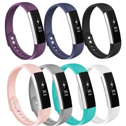Honecumi Sport Bands Replacement for Fitbit Alta and Fitbit Alta HR Silicone Watch Band Bracelet For Fitbit Alta HR Small Large