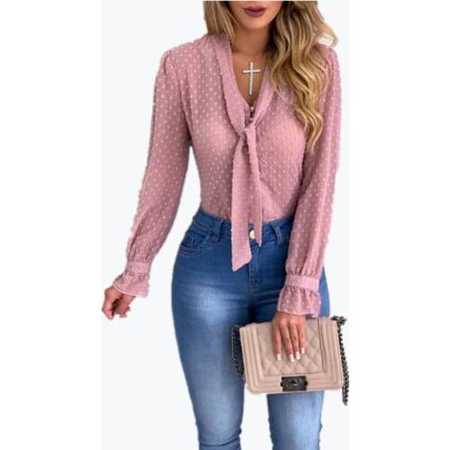 1180 Hot Womens Shirts For Spring Female Strap Long Sleeve Oversize Fashion Tops Female Autumn