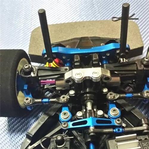 1 Set Aluminum Alloy Steering Tie Rod Adjustable Length for Double Star Tamiya TT02/TT02T RC Car Spare Part