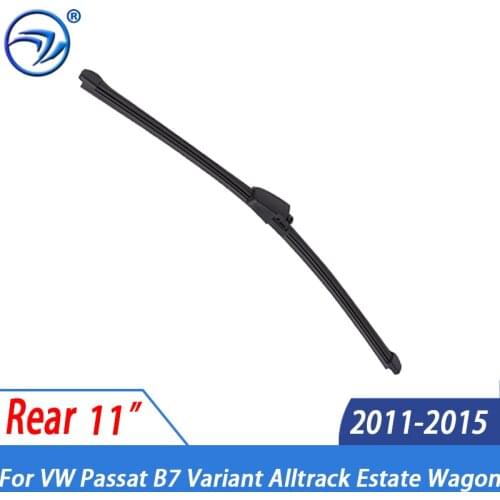 Wiper 11" Rear Wiper Blade For VW Passat B7 Variant Alltrack Estate Wagon 2011-2015 2012 2013 Windshield Windscreen Rear Window