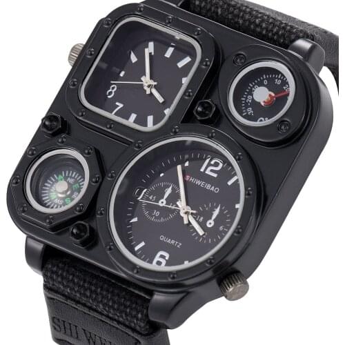 SHI WEI BAO Compass Watch