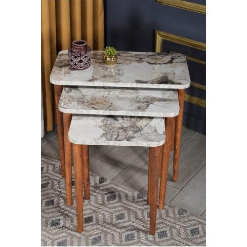 Zigon Modern Coffee Table Wood Lathe Foot