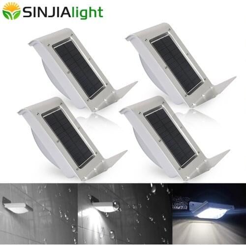 16 LEDs Solar Light Outdoor Motion Sensor Solar Lamp Waterproof IP65 Security Garden Path Stair Yard Night Wall Light Lighting