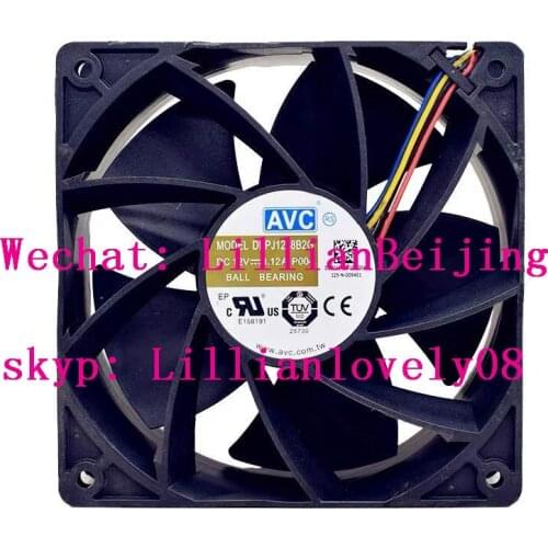 12cm fan AVC DBPJ1238B2G 12V cooling fan for innosilicon A10pro miner A10 pro fan