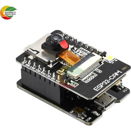 ESP32-CAM-MB MICRO USB ESP32 Serial to WiFi ESP32 CAM Development Board CH340 CH340G 5V Bluetooth+OV2640 Camera+2.4G Antenna IPX
