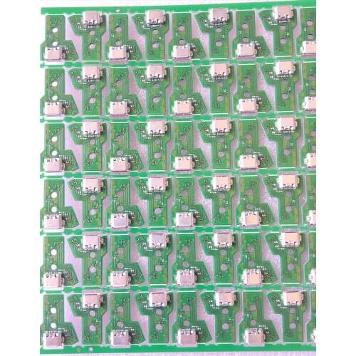 100PCS For PS4 Slim Pro controller JDS-011 JDS-030 JDS-040 JDS-050 JDS-055 USB Charger Charging PCB Port board Flex Cable