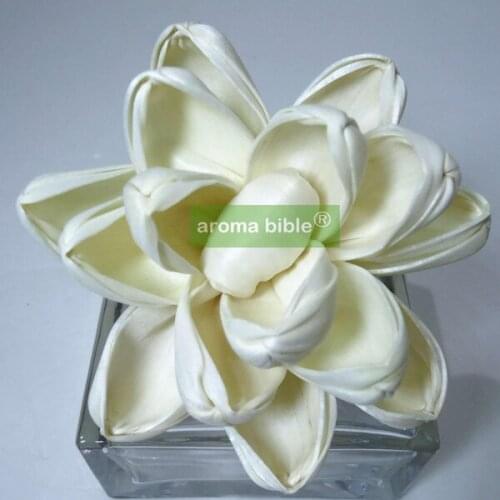 1000 pcs /lot Handmade sola wood flowers for fragrance diffuser and home decor with 12cm Rope or rattan reed sticks Top quality