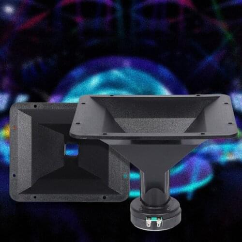 240mmx197mm Treble Horn Speaker 25 Core Screw ABS Phase KTV Speaker Horn Tube for Tweeter Audio Accessories