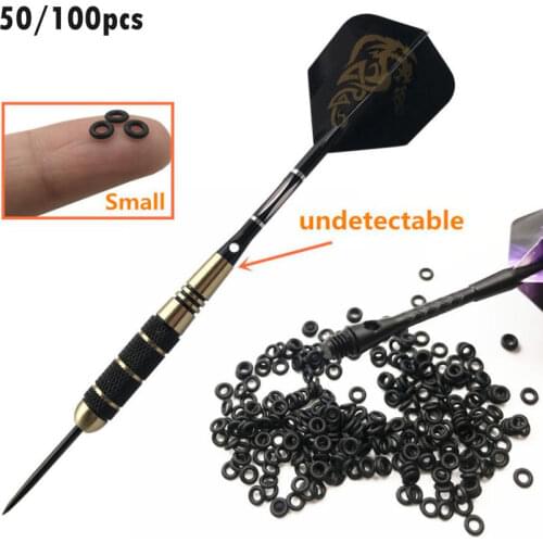50/100Pcs/Set Hunting Rubber O Ring Darts Arrow Tips Broadhead Replace Gasket Grip Washer Grommets Stems/Flights Accessories