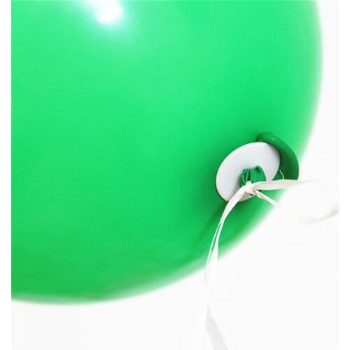 50 Balloon Caps Helium With Polyband White Balloon Strap With Quick Release Balloon Closure