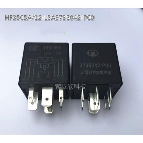 1pcs Hf3505a/12-l5a3735042-p00 The Great Wall Automobile Rear Fog Lamp Control Relay New 8pin