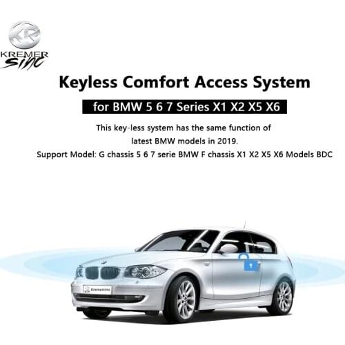 Keyless Comfort Access for BMW BDC system keyless enter for BMW G chassis 5 6 7 serie BMW F chassis X1 X2 X5 X6 Models BDC