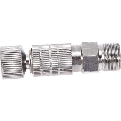 Airbrush Quick Release Plug Coupling Disconnect Coupler Release Adapters with Plug 1/8 in. BSP Male and Female Hose Connections