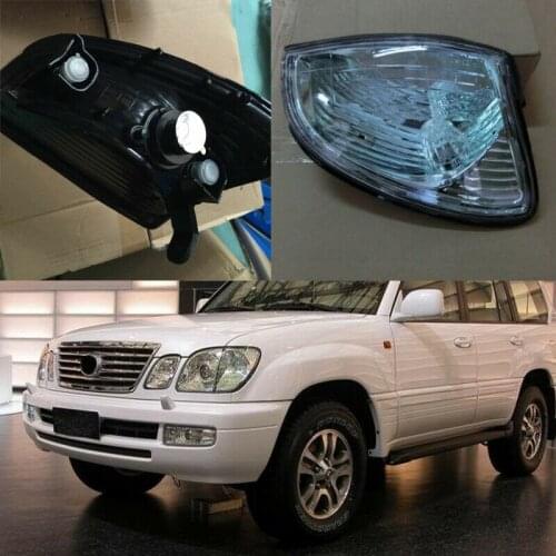 For Lexus LX470 1998-2007 Car Front Bumper Turn Signal Light Corner Lamp No Bulb