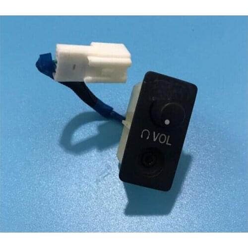 For Toyota Prado 2700 4000 LC150 Headphone Terminal Behind Saddle Armrest Ear Cap Switch 2010-2020 Year