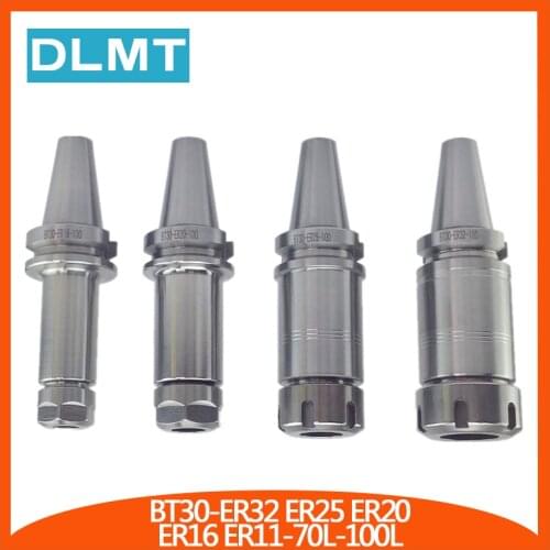 BT30 ER32 60L BT30 ER32 100L BT30 ER25 ER20 ER16 ER11 60L 70L 100L CNC Milling Machine Chuck 0.005mm Precision