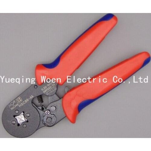HSC8 6-4A 23-10AWG Terminal Crimping Tool Bootlace Ferrule Crimper Wire end Cord