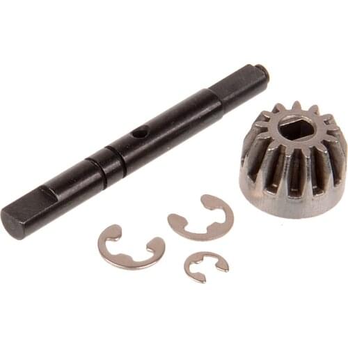 HSP 03015 Drive Gear Shaft+E-Clips For 1/10 4WD RC Model Car Flying Fish Buggy Truck 94123 94111 94107 94118