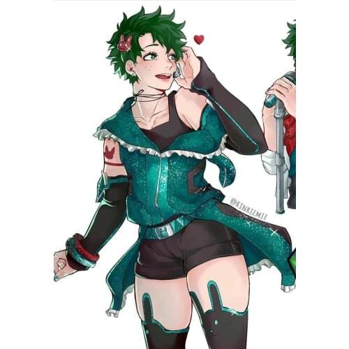 My Hero Academia deku dress cosplay costume custom made